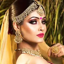 bridal airbrush makeup by kalakriti