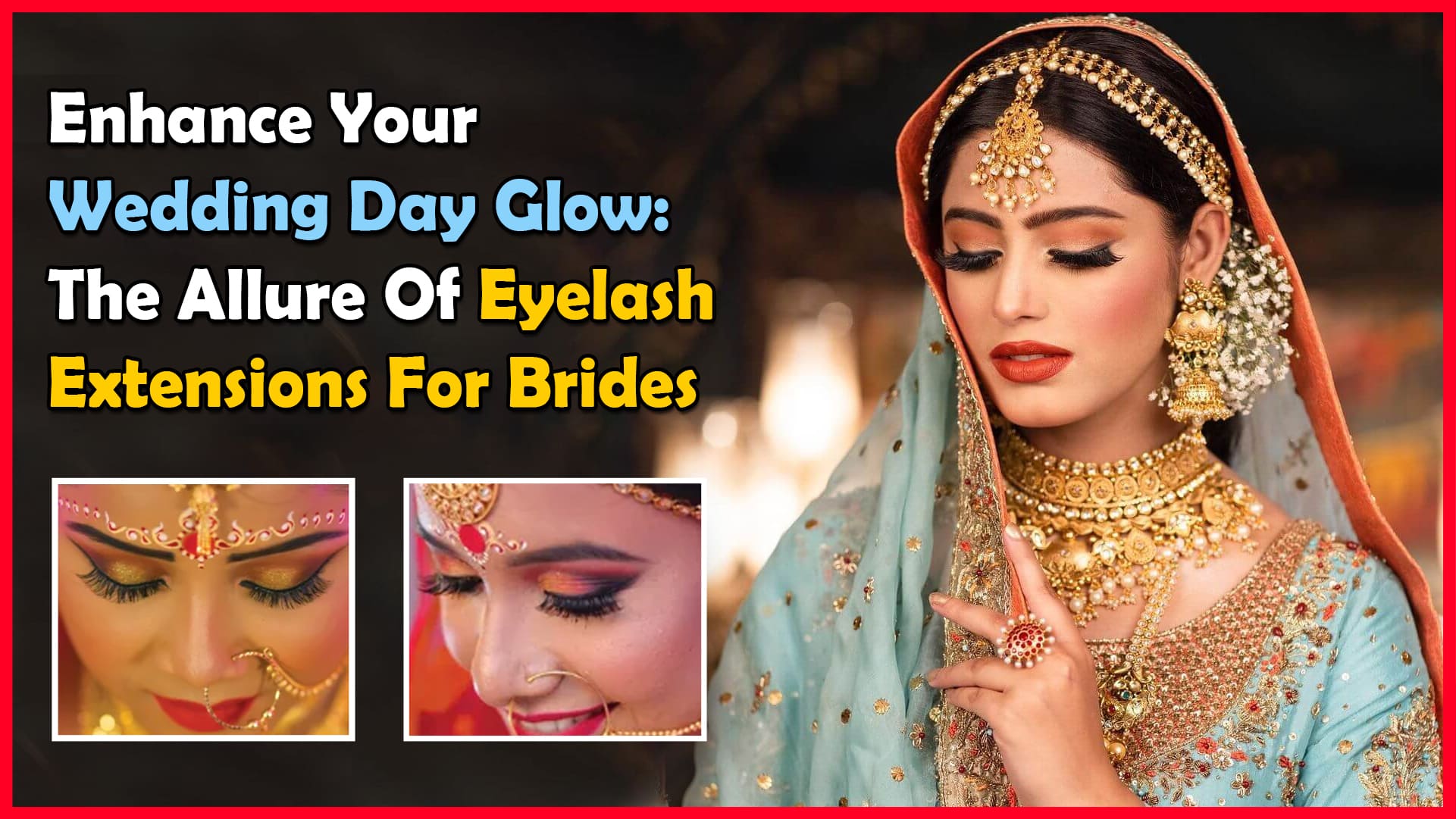 When Should You Get Eyelash Extensions Before Your Wedding Day