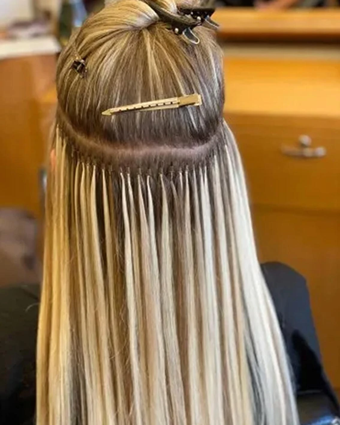 I-tip hair extensions