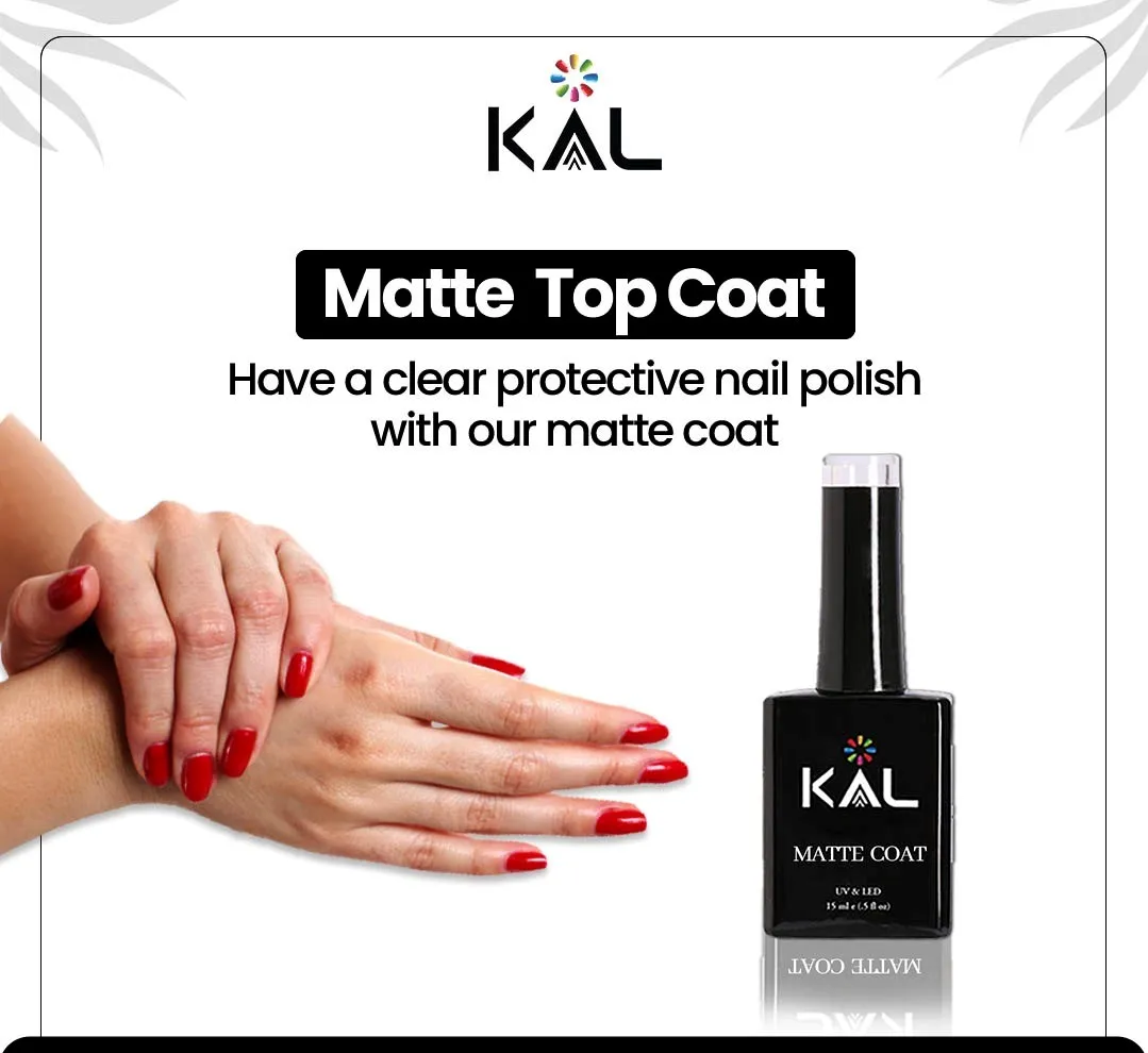 Kal Nail Products- Matte Coat